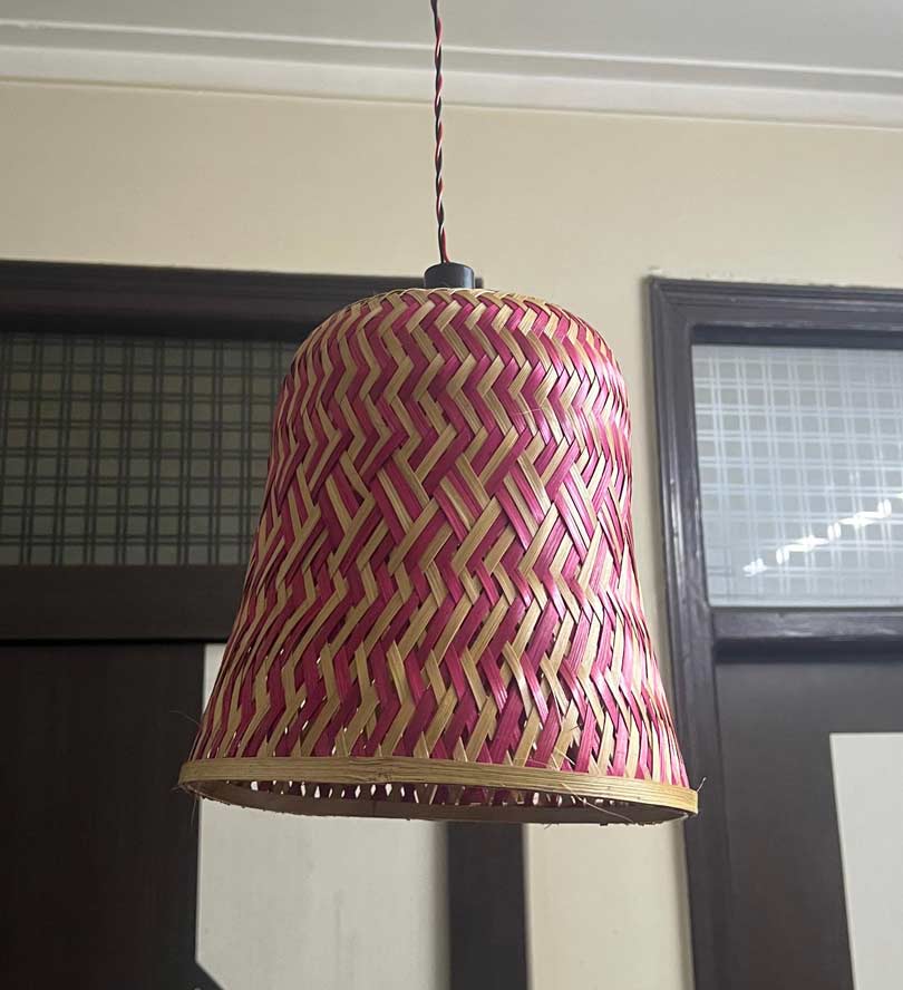 Bamboo Bell Lamp