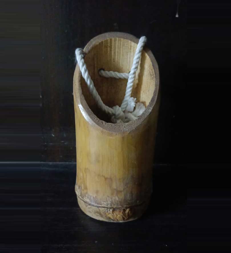 Bamboo Hanging Planter