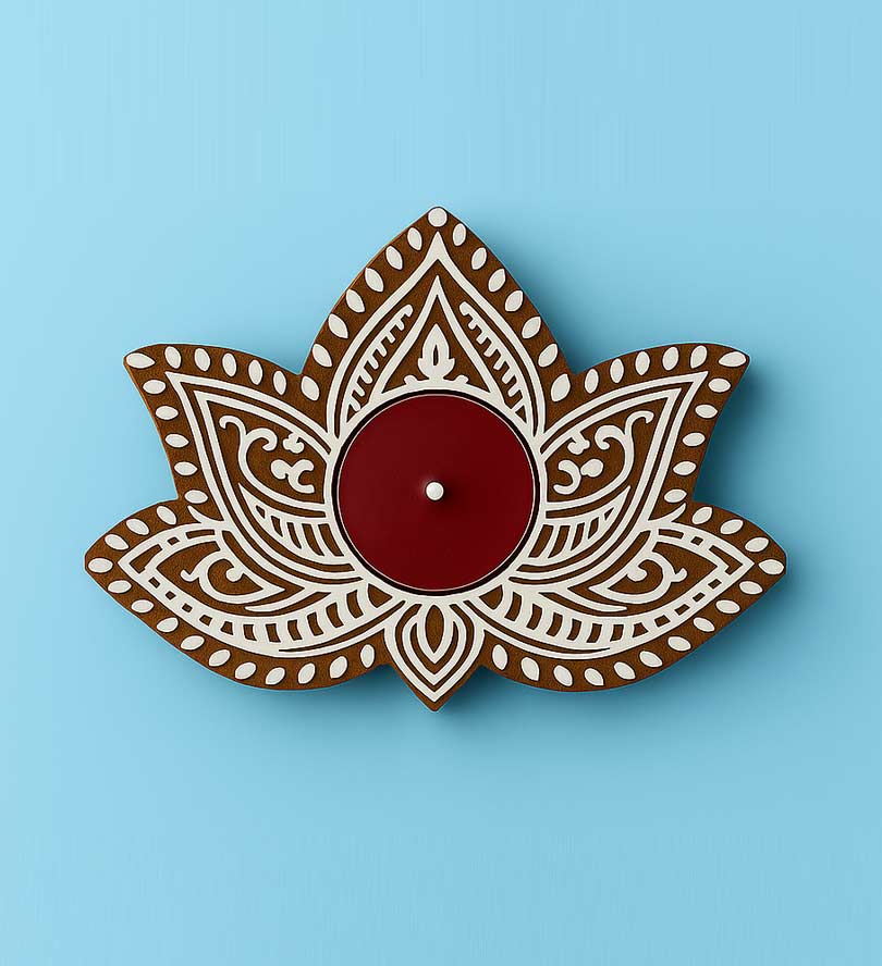 Leaf Shape Diya