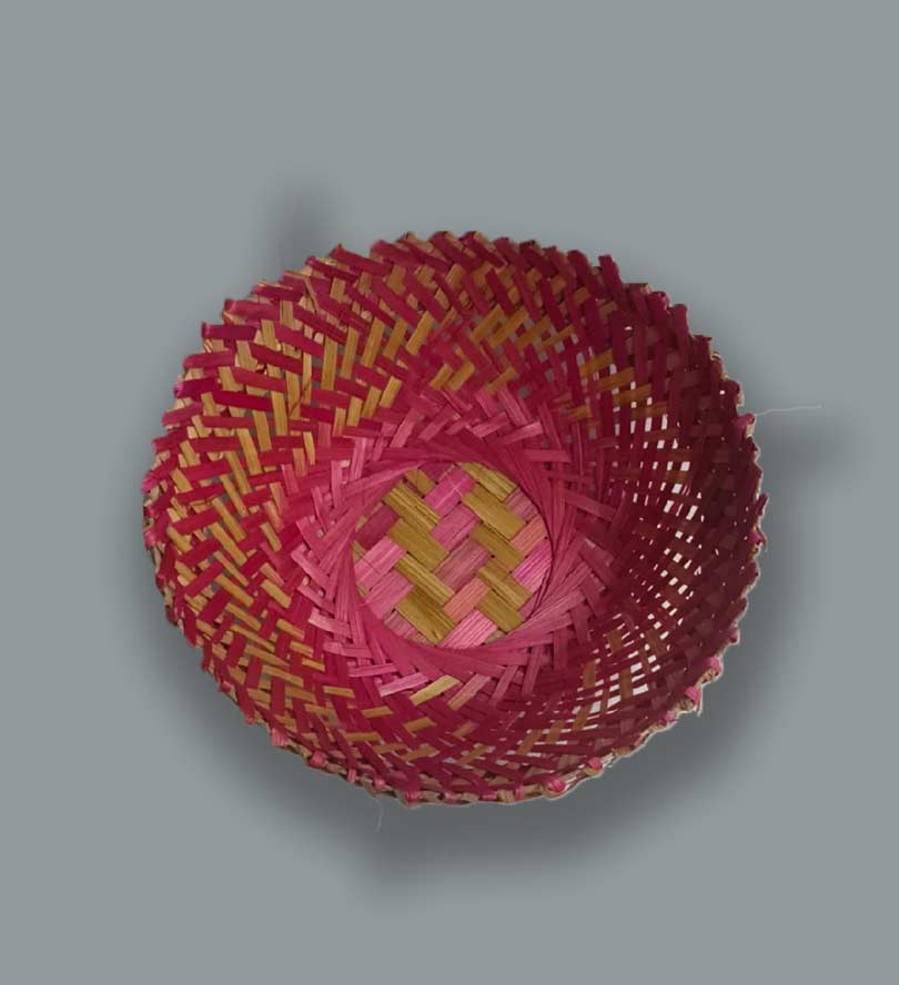 Pink Coloured Basket