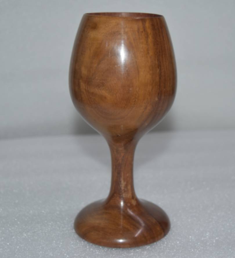 Wooden Wine Glass