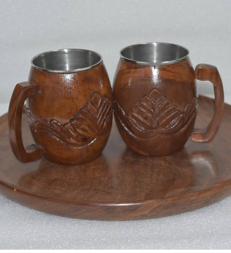 Wooden Beer Mug