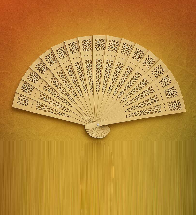 Wooden Hand Fan