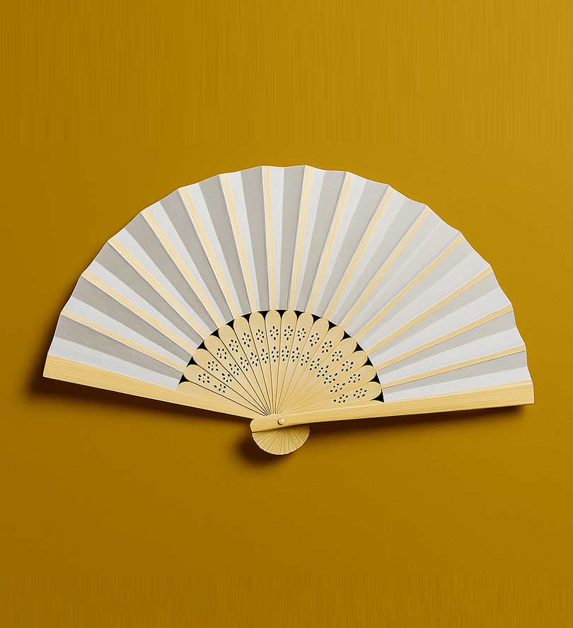 White Paper Hand Fan